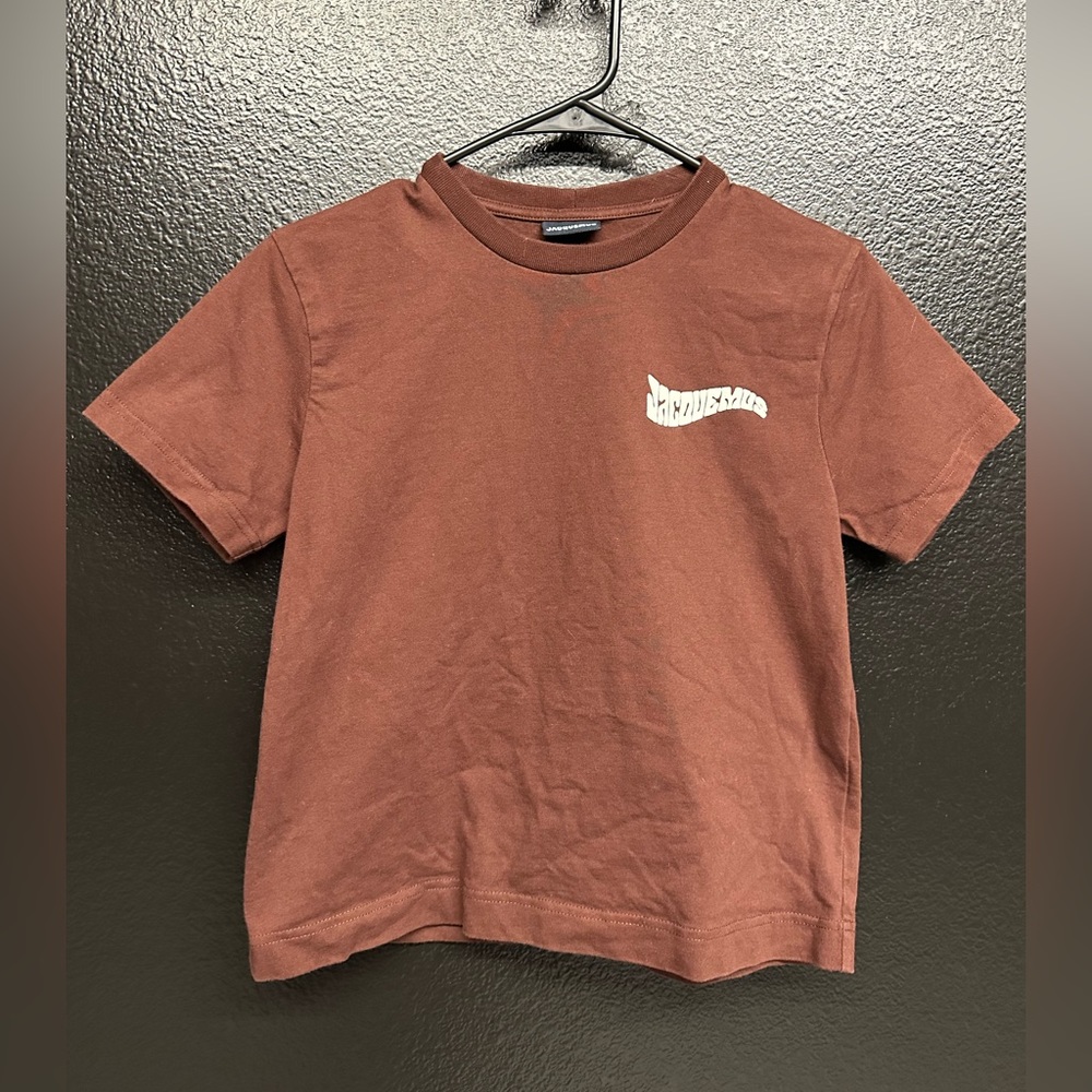 Jacquemus DESIGNER brown cropped tee-shirt